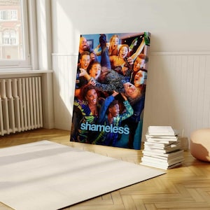 Pósteres de películas Shameless, pósteres envueltos, arte de pared, decoración de habitaciones, estética retro
