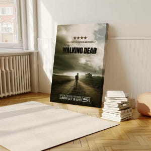 The Making of The Walking Dead (2010) Filmposter, eingewickeltes Poster, Wandkunst, Raumdekoration, Retro Ästhetik, Geburtstagsgeschenk