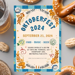 Oktoberfest Invitation, Digital Invitations, Oktoberfest Party, Beer Invitation, German Party, Oktoberfest, Beer Party Invitations XA7812