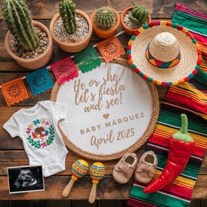 Festa Anúncio Bebê Cinco De Mayo Body Bebê Engraçado Mexicano Gravidez Revelação Novo Tio Presente Chá de Bebê Roupa Cinco De Mayo TE0459