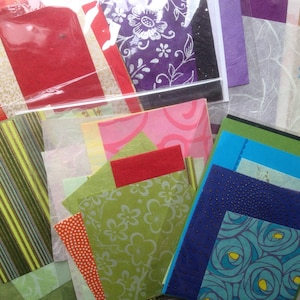 Fancy paper scrap pack image 1