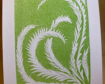 Grow Letterpress Print