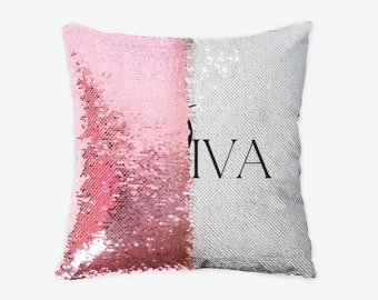 Sequin Reversible Pillow Case Changing Colors with a Swipe a Perfect Gift for Fabulous Diva