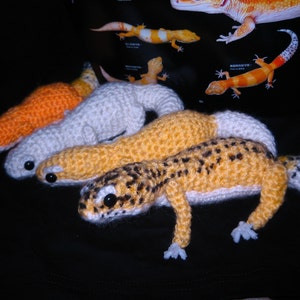 Leopard gecko amigurumi image 3