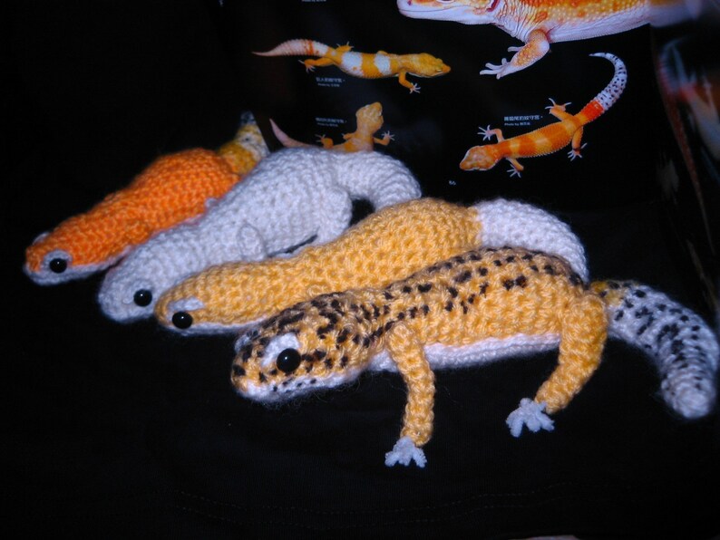 Leopard gecko amigurumi image 3