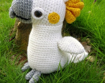 Dante the Cockatoo Amigurumi