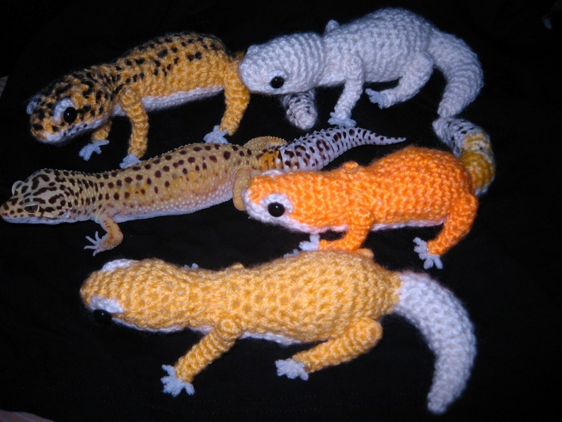 Leopard gecko amigurumi image 1