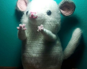 Mikulas the Chinchilla Amigurumi