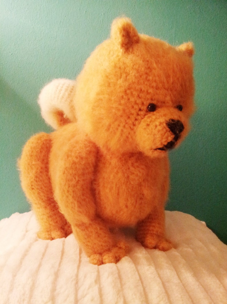 Louis the Chow Chow Amigurumi image 1