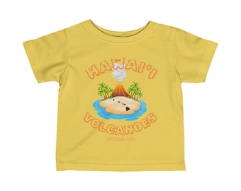Parc national des Volcans d'Hawaï - T-shirt en jersey fin pour bébé