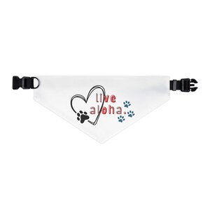 Live Aloha Paws - Pet Bandana Collar