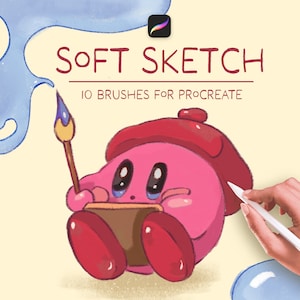 Soft Sketch - ProCreate Brush Pack - Pencil Sketching Brushes