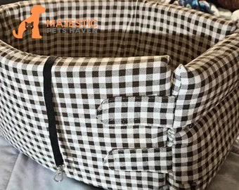 Dog Car Seat, Pet Travel Bag For Front Armrest, Pet Carrier, Puppy Car, Dog Tote, Puppy Carrier, Small Dog Car Booster Seat, Bags For Dog,