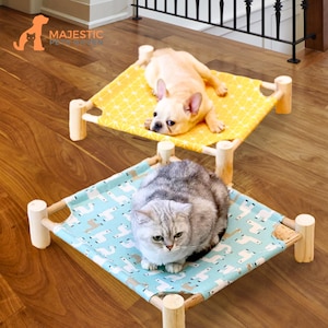 Cat Hammock, Dog Cot, Cat Sofa, Cat Sleeping, Hammock For Cats, Wooden Cat Bed, Pet Bed, Orthopedic Dog Bed, Cat Hammock Bed, Pet Hammock.