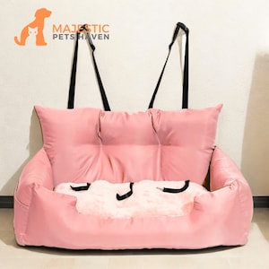 Extra-Soft And Cozy Resting Bed For Large Dogs, Fluffy Plush Bed for Fur Baby, Washable Sleeping Dog Couch,  Comfy Dog Sofa, Calming Dog Bed