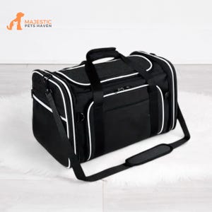 Dog Carrier Colorful Edges, Cat Carrier, Dog Carrier For Small Dogs, Pet Travel Bag, Pet Sling Carrier, Dog Tote Bag, Puppy Carrier Bag,