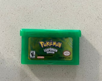 Pokemon Leaf Green - Nintendo Game Boy Advance GBA - Video Game