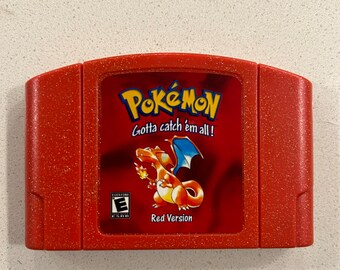 Pokemon Red Version - NINTENDO 64 N64 - Video Game