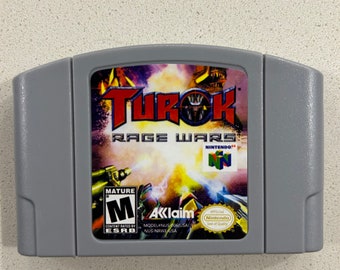 Turok Rage Wars - NINTENDO 64 N64 - Video Game