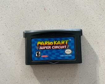 Mario Kart Super Circuit - Nintendo Game Boy Advance GBA - Video Game