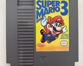 Super Mario Bros 3 - NINTENDO NES - Video Game