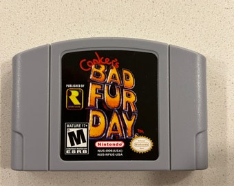 Conkers Bad Fur Day - NINTENDO 64 N64 - Video Game