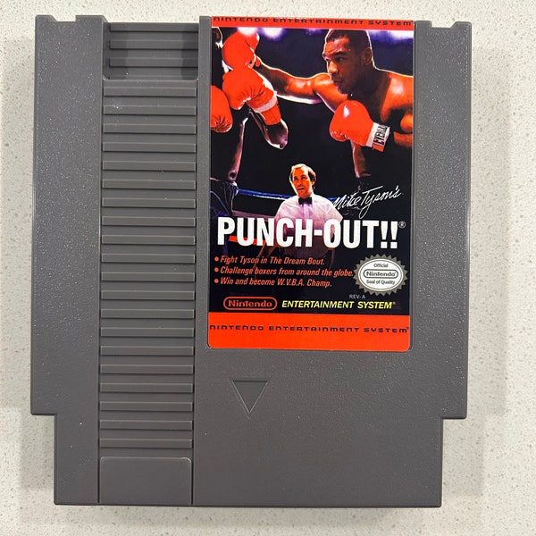 Mike Tysons Punch Out - NINTENDO NES - Video Game