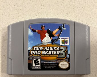 Tony Hawks Pro Skater 3 - NINTENDO 64 N64 - Video Game