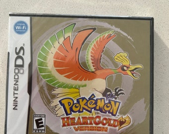 Pokemon HeartGold - Nintendo DS Complete - Video Game