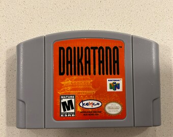 Daikatana - NINTENDO 64 N64 - Video Game