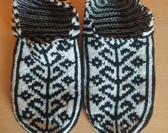 Hand Knitted Wool Socks, Socks, wool socks, hand knitted