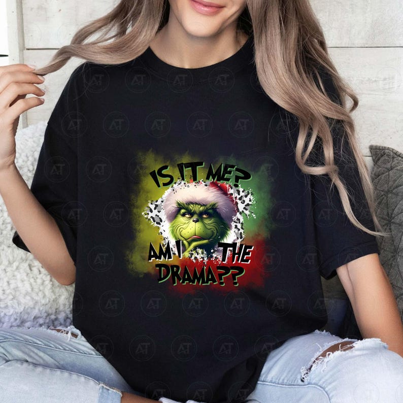 Cartoon Mean Guy Christmas Png, is It Me Am I the Drama Png 90s Movie