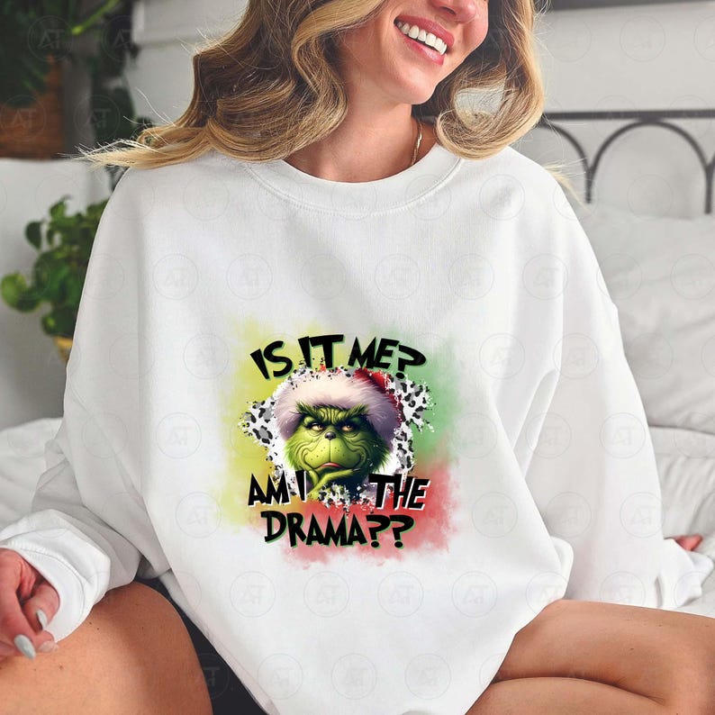 Cartoon Mean Guy Christmas Png, is It Me Am I the Drama Png 90s Movie