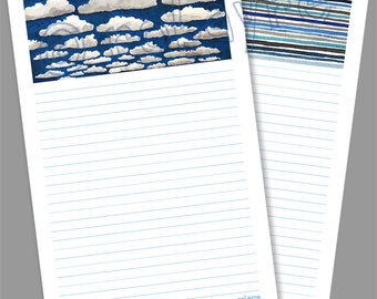 Printable Download Geometric Stationery Lined Note Paper PDF | Etsy