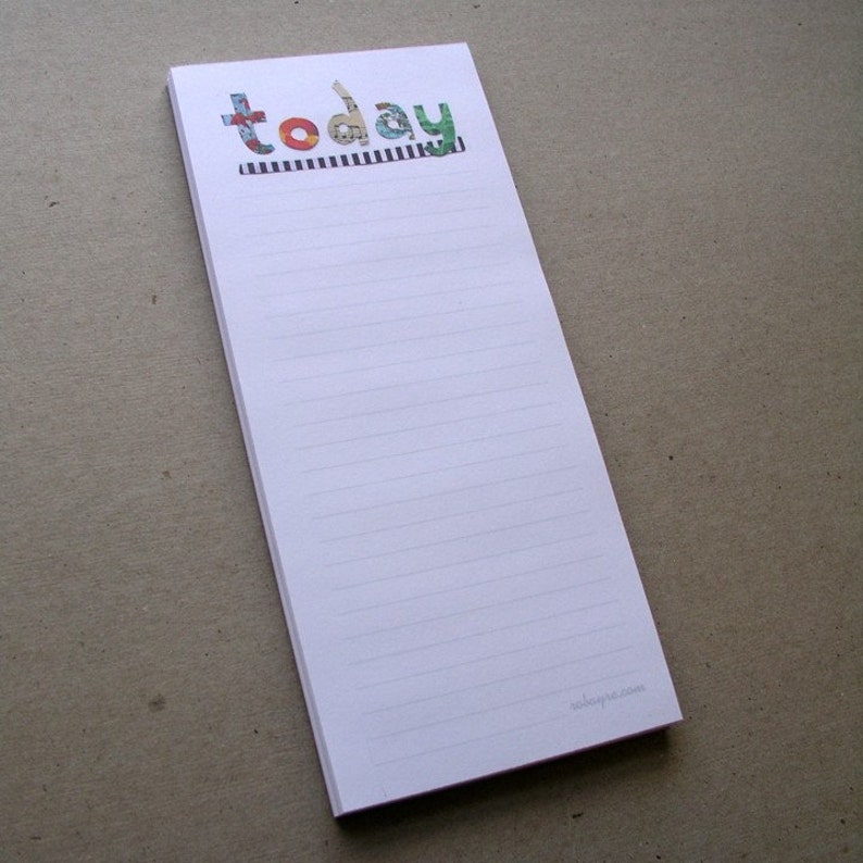 Long To-Do List Notepad Today by Robayre image 2