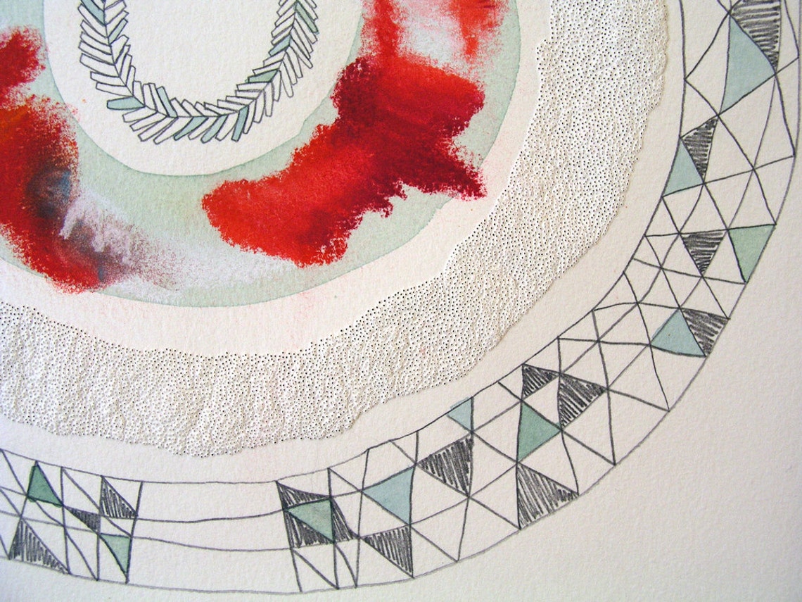 Circle Series Number 22 framed | Etsy