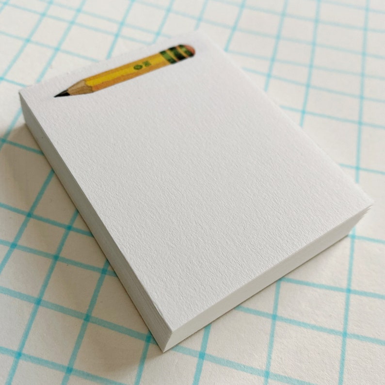 Tiny Pencil Mini Notepad by Robayre watercolor illustration pencils image 3