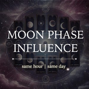 Moon Phase Influence Tarot Reading – How Are the Current Moon Energies Affecting Me? Astrology & Cosmic Insight