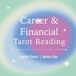 Berufliche und finanzielle Beratung zur gleichen Stunde | Lesung am selben Tag | Anpassbares Ziel Tarot Kartenlegen für Erfolg | Stabilität