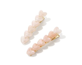 Charming Heart Array Hair Clip - A Touch of Romance