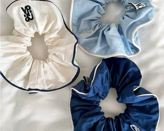 Chic Monogram Scrunchie Collection