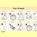 Simple Children's Coloring Page, Easy Printable Coloring for Toddlers ...