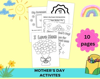 Mothers day coloring pages , printable mothers day coloring pages, mothers day, mothers day kids activity, mothers day coloring sheets