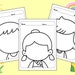 Blank Face Printable Toddler Activity for Learning Emotions, Face Cards ...