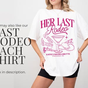 Cowgirl Bachelorette Can Cooler Last Rodeo Party Favor Nashville Bridal Shower Decor Last Hoedown Can Sleeve Disco Cowgirl Bridesmaid Gift image 10