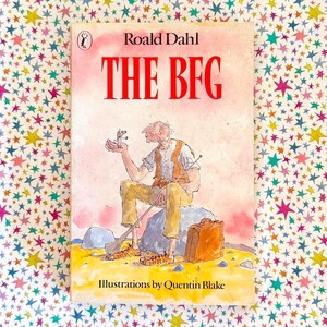 The BFG - Roald Dahl - Vintage Book - 1984 Edition - Quentin Blake