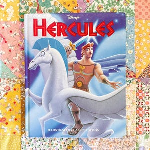 Rare - Disney&#39;s Hercules Illustrated Classic Edition - 1997 Disney Press