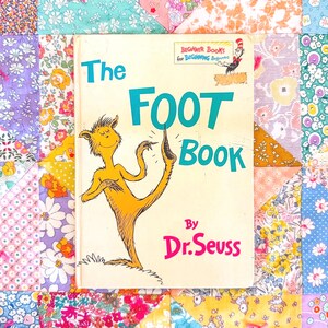 The Foot Book von Dr. Seuss - Anfängerbücher Lesen lernen - Hardcover 1969