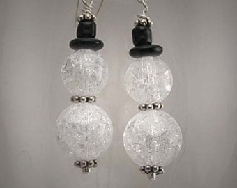 The Sparkling Iceman Earrings