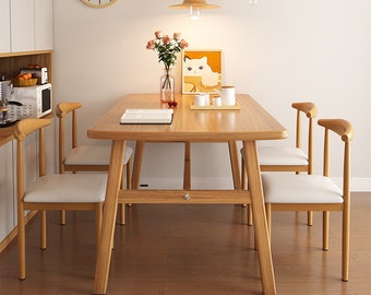 4 and 6 seater Wooden Dining set